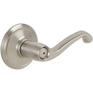 image:imageSCHLAGE Lock CO F40V FLA 619 Flair Privacy Satin Nickel
